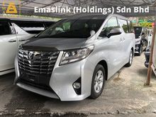 2015 Toyota Alphard 2.5 X 8seather 360view PowerBoot Push Start 7G