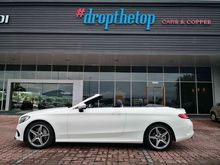 2018 Mercedes Benz C300 AMG Cabriolet 2.0- Unreg