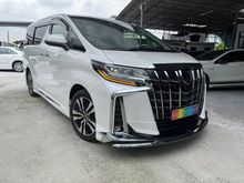 2017 Toyota Alphard 2.5 G S C Package MPV Modellista Body KIt Sequential Light 360 Camera Sun&moonroof Pilot Seat