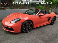 2018 Porsche Boxster S 718 2.5 350BHP Convertible