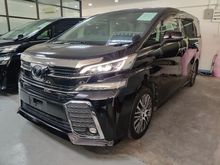 2015 Toyota Vellfire 2.5 ZG Pre-Crash System 5 YEARS WARRANTY