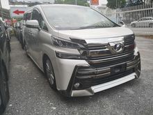 2015 Toyota Vellfire 2.5 Z A MPV/BUY NOW OCTOBER START PAY/FREE 5 YEARS WARRANTY/SUNROOF/ALPINE
