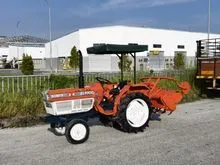 Kubota Tractor ZL1802 come with Rotary tiller 