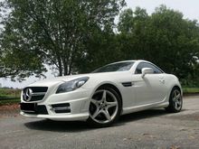 MERCEDES BENZ SLK250 1.8 AMG (A) 2015 Convertible 0% GST NO SST
