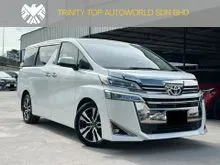 2018 Toyota Vellfire 2.5 ZG Facelift AGH30. Pilot Seat, Sunroof Moonroof, Memory Seat, Ventilation Seat.