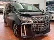 Recon 2021 Toyota Alphard 2.5 G S C Package Sunroof 7K Mileage Gred5