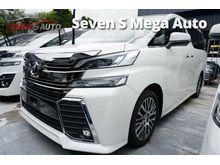 2016 Toyota Vellfire 2.5 ZG SUNROOF ALPINE