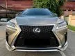 Used 2016 Lexus RX350 3.5 F Sport 1 VIP OWNER COME WITH HIGH SPEC HEAD UP DISPLAY, SUNROOF, 3 LED LAMP & PREMIUM WARRANTY PROVIDED