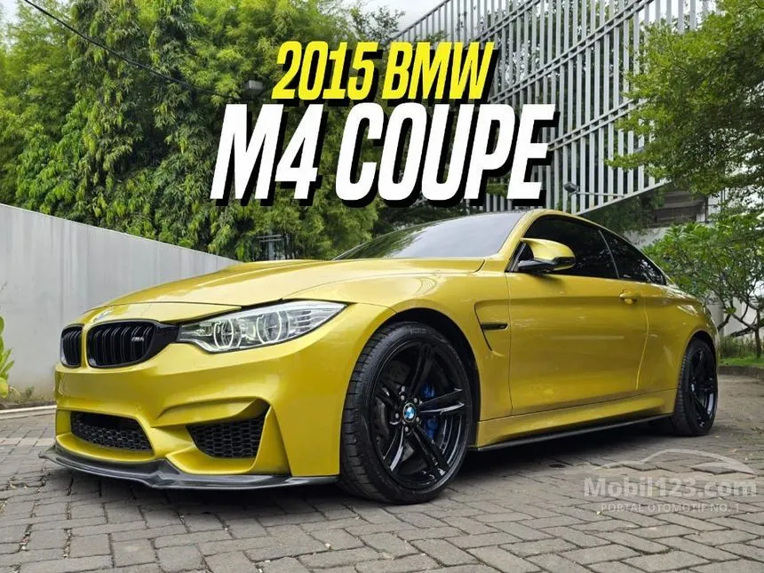 Jual Mobil BMW M4 2015 3.0 di DKI Jakarta Automatic Coupe Kuning Rp 999.000.000