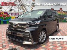 2015 Toyota Vellfire 2.5 Z EDITION - PROMOTION NOW AND INCLUSIVE OF GST
