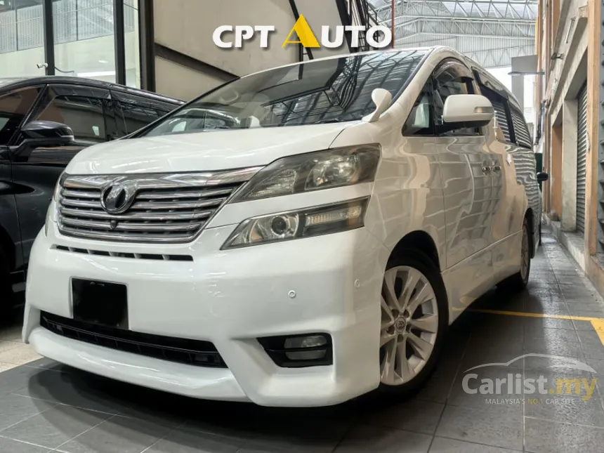 2009 Toyota Vellfire Z Platinum MPV