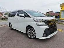 2016 Toyota Vellfire 2.5 ZG MPV