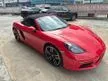 Recon 2019 Porsche 718 2.0 Boxster Convertible/BOSE SOUND SYSTEM/SPORT EXHAUST/MULTIFUNCTION STEERING/18K MILEAGE ONLY/LIKE NEW/UNREG19