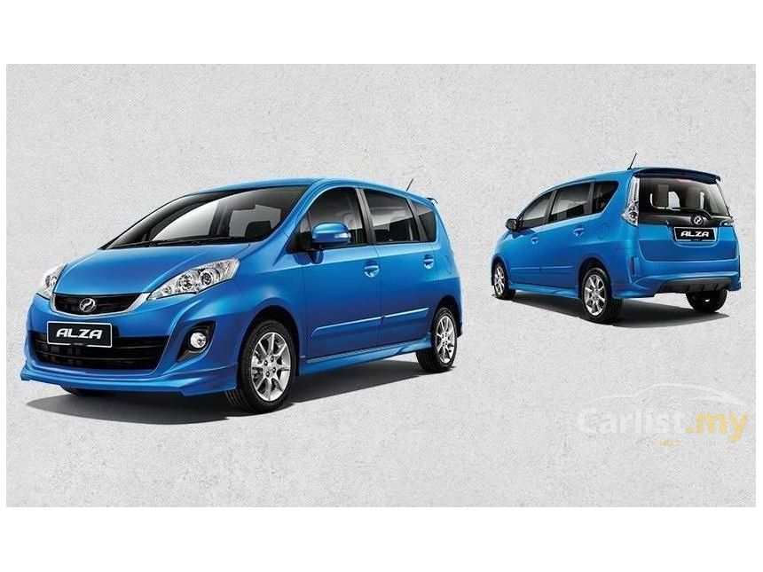 Perodua Alza 2017 S 1.5 in Kuala Lumpur Automatic MPV Blue 