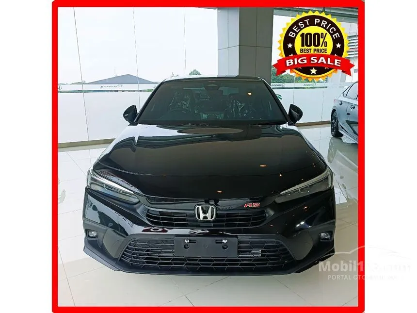 Jual Mobil Honda Civic 2024 RS 1.5 di Jawa Barat Automatic Sedan Hitam Rp 626.300.000