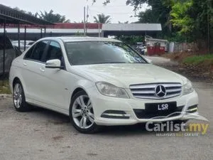 2012 Mercedes-Benz C180 1.8 CGI Sedan