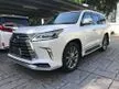 Recon 2019 Lexus LX570 5.7 SUV UNREG HUD MARK LEVINSON SUNROOF REAR ENTERTAINMENT POWER BOOT 360 DEGREE VIEW CAMERA SYSTEM SELLING PRICE ON NEAREST OFFER