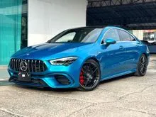 GRADE 5A 2023 Mercedes Benz AMG CLA45 S 2.0 4MATIC+ Coupe Sunroof HUD Burmester Sound System