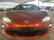 2017 Toyota 86 2.0 GT Coupe MANUAL