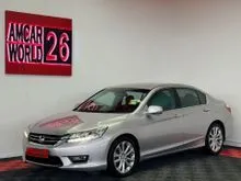 ORI2014 Honda Accord 2.4 I-VTEC VTi-L ONE OWNER / 1-3 YR WARRANTY /E- LEATHER SEATS