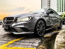 2016 Mercedes-Benz CLA200 1.6 Coupe FRAMELESS Sport Car Shape CBU Import Baru Original and Genuine Mileage C117