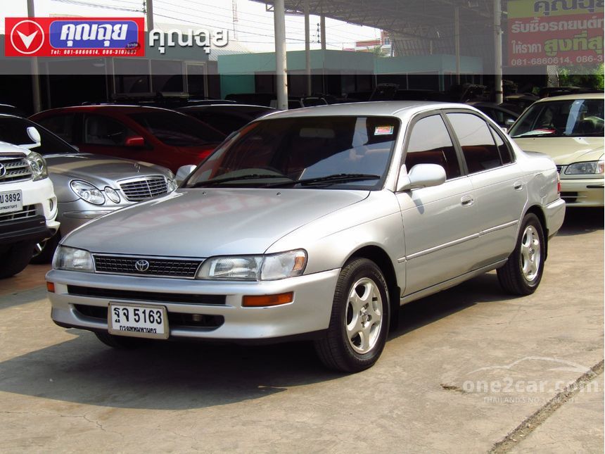 Toyota Corolla 1995 Gxi 1 6 In กร งเทพและปร มณฑล Automatic Sedan ส เทา For 79 000 Baht 5559771 One2car Com