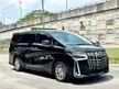 Recon 2022 Toyota Alphard 2.5 G S C Package MPV (Free 5 Years Warranty/High Grade Report/Tip Top Condition)