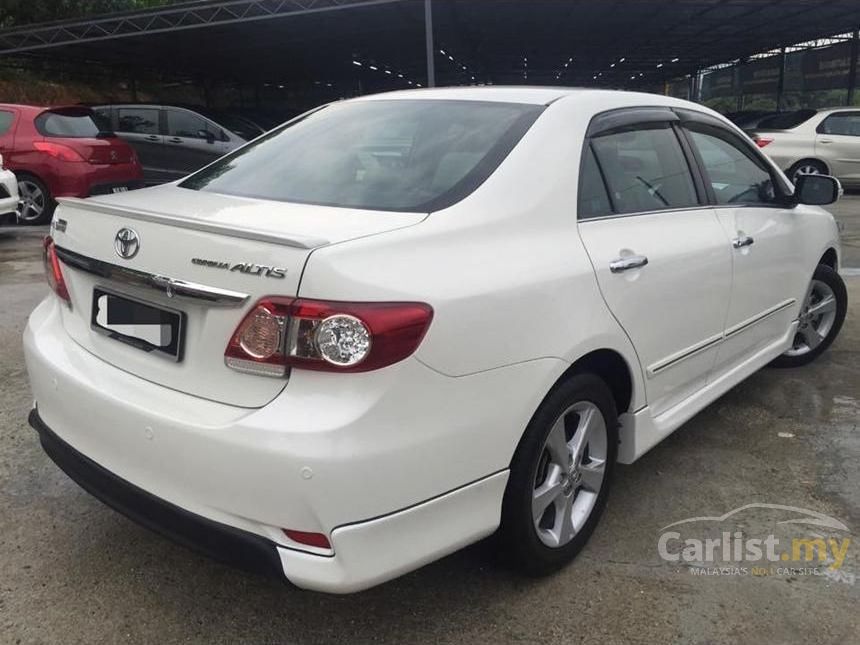 Toyota Corolla Altis 2012 V 2 0 In Selangor Automatic Sedan White For Rm 82 888 2260871 Carlist My