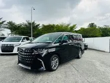 2025 Toyota Alphard 2.5 Z full spec mileage new car 110km