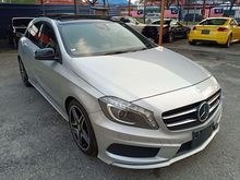 2015 Mercedes-Benz A180 1.6 AMG SPORT NIGHT PACKAGE P/ROOF RASAR SAFETY SYSTEM (A) OFFER UNREG