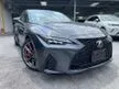 Recon 2020 Lexus IS300 2.0 F Sport COME 5K FULLY LOADED MILEAGE,4 CAMERA,RED LEATHER,Free 5Year Warranty,Free Tinted,Free Touch Up Wax Polish,Free Service