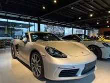 2021 Porsche 718 2.0 Cayman UK SPEC UNREG SPORT CHRONO/EXHAUST 18WAY SEAT CAMERA 20INCH RIM VERY GREAT UNIT