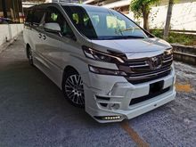 2015 Used Toyota Vellfire 2.5 ZG Edition with TRD Bodykit