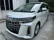 Recon YEAR END PROMO 2019 Toyota Alphard 2.5 G S MPV / ALPINE PLAYER/ ROOF MONITOR/ NEGOTIABLE - Cars for sale
