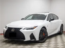Recon Offer Stock 2025 Lexus IS 500 5.0 F Sport Performance Sedan White Grade 6A Low Mileage