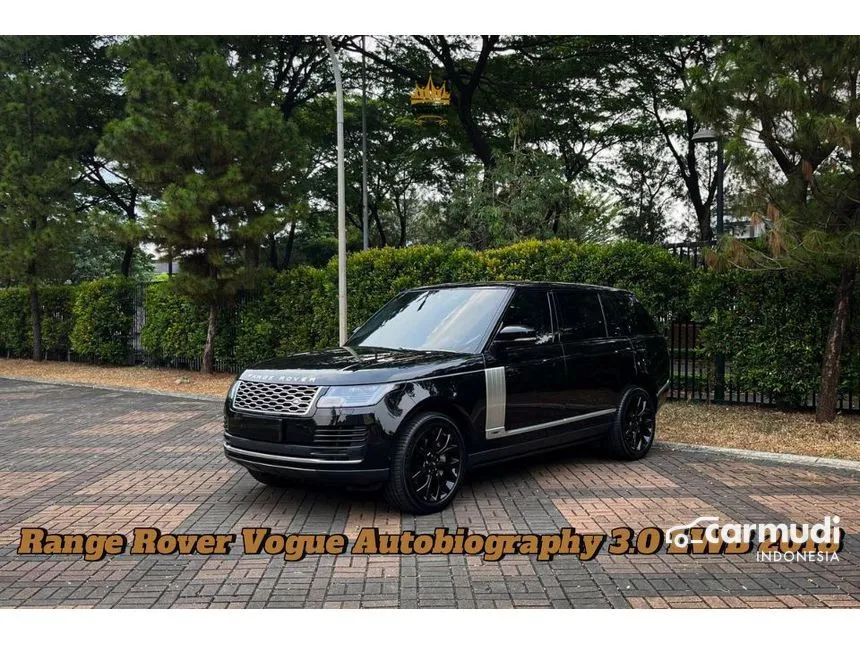 Jual Mobil Land Rover Range Rover 2018 Vogue 3.0 di Banten Automatic SUV Hitam Rp 2.650.000.000