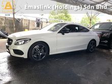 2018 Mercedes-Benz C200 2.0 AMG Turbo Camera Coupe Paddle Shift Panaromic Roof Power Boot LED Light 9G Like New