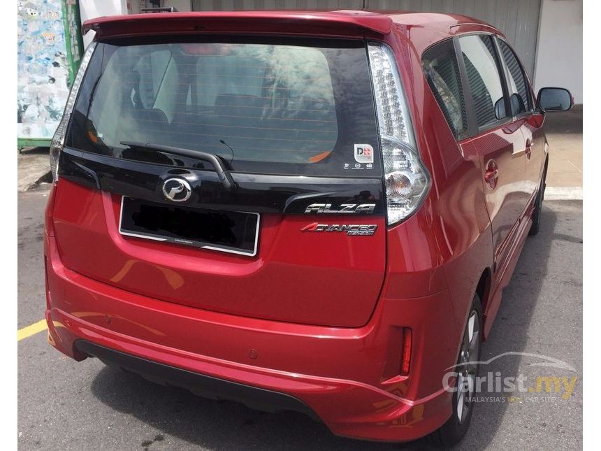 2015 Perodua Alza Advance MPV