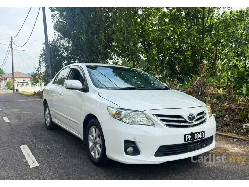 2011 Toyota Corolla Altis E Sedan