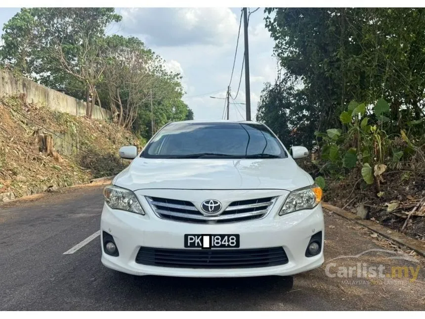 2011 Toyota Corolla Altis E Sedan