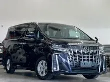 2021 Toyota Alphard 2.5 S 2.5 (A) WELCAB - WHEELCHAIR - REAR ENTERTAINMENT - REVERSE CAM - DIM - POWER DOOR
