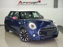 WOW RAYA SALE---SPECIAL OFFER 2017 MINI COOPER S 2.0 5 DOOR DEEP BLUE METALLIC(5 YEARS WARRANTY)
