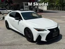 2021 Lexus IS 300 2.0 F Sport MODE BLACK EDITION SUNROOF 4CAM 5A 22K KM 5YRS LEXUS WARRANTY