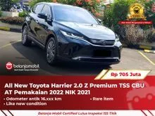 2021 Toyota Harrier 2.0 SUV Z Premium TSS 2021/2022 [ GARANSI 5TH ]