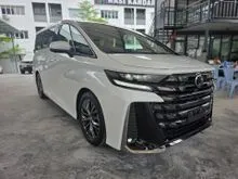 JPN UNREG# 2025 Toyota Vellfire 2.4 Z Premier MPV +SIDE STEP (6AA)