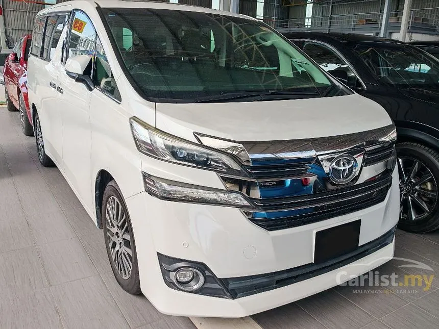 2017 Toyota Vellfire ZG MPV