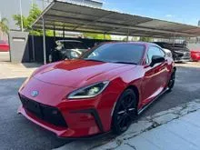 2022 Toyota GR86 2.4  RZ (A) MILEAGE 12K ONLY INTERIOR BLACK AND RED COLOUR GREAT UNIT