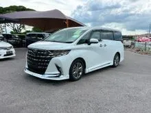 TOYOTA ALPHARD 2.5 Z LATEST SUN ROOF  *UNREGISTERED PROMO DEAL