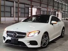 2017 Mercedes-Benz E200 2.0 AMG Coupe BURMESTER PANAROMIC ROOF 4 CAMERA UNREGISTER 5 YRS WARRANTY JAPAN SPEC