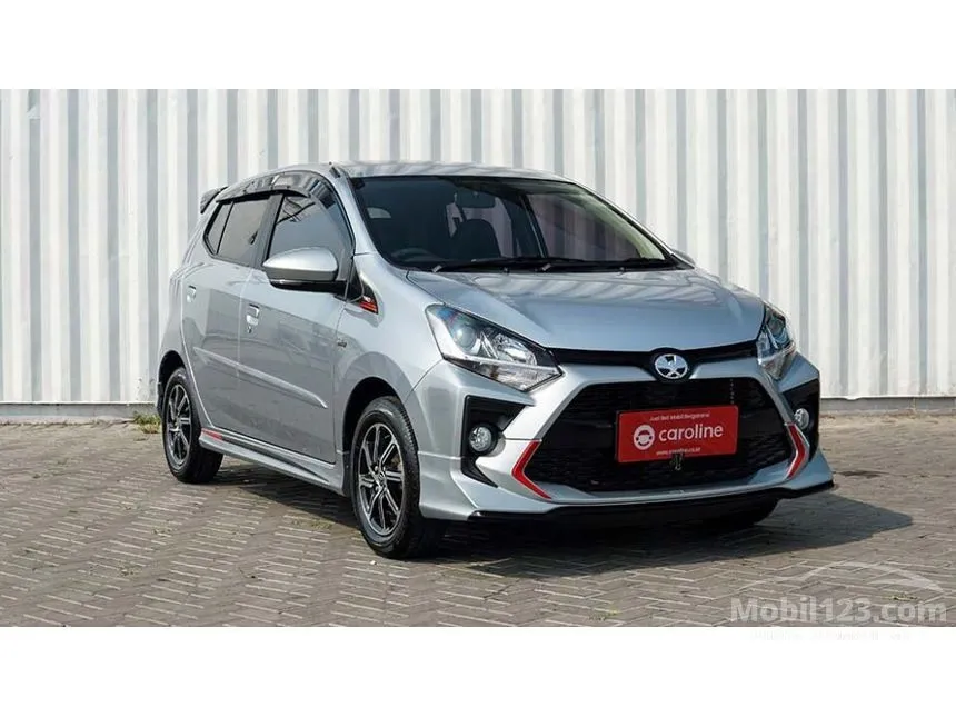 Jual Mobil Toyota Agya 2021 G 1.2 di Banten Manual Hatchback Silver Rp 127.000.000